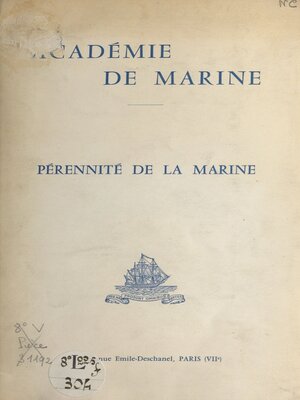 cover image of Pérennité de la marine